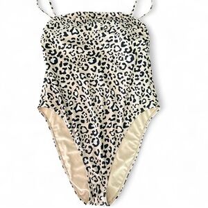 HOLLISTER Leopard Print Kids Swimsuit L